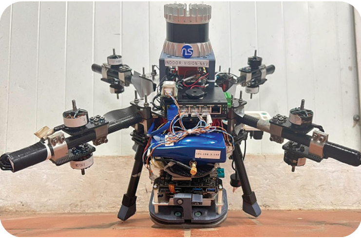 Autonomous UAV for Search and Report Operations in Enclosed Environments 