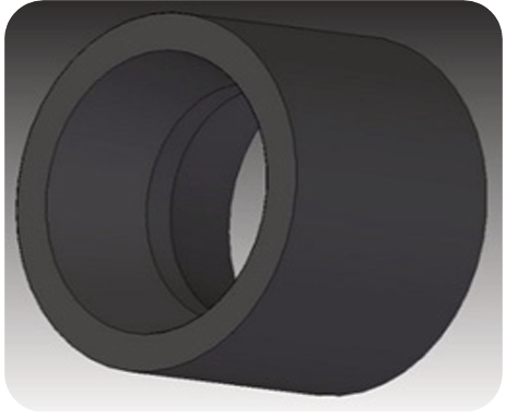 Throat Insert for Pinaka rocket launcher 