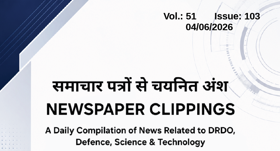 DRDO News - 04 June 2026