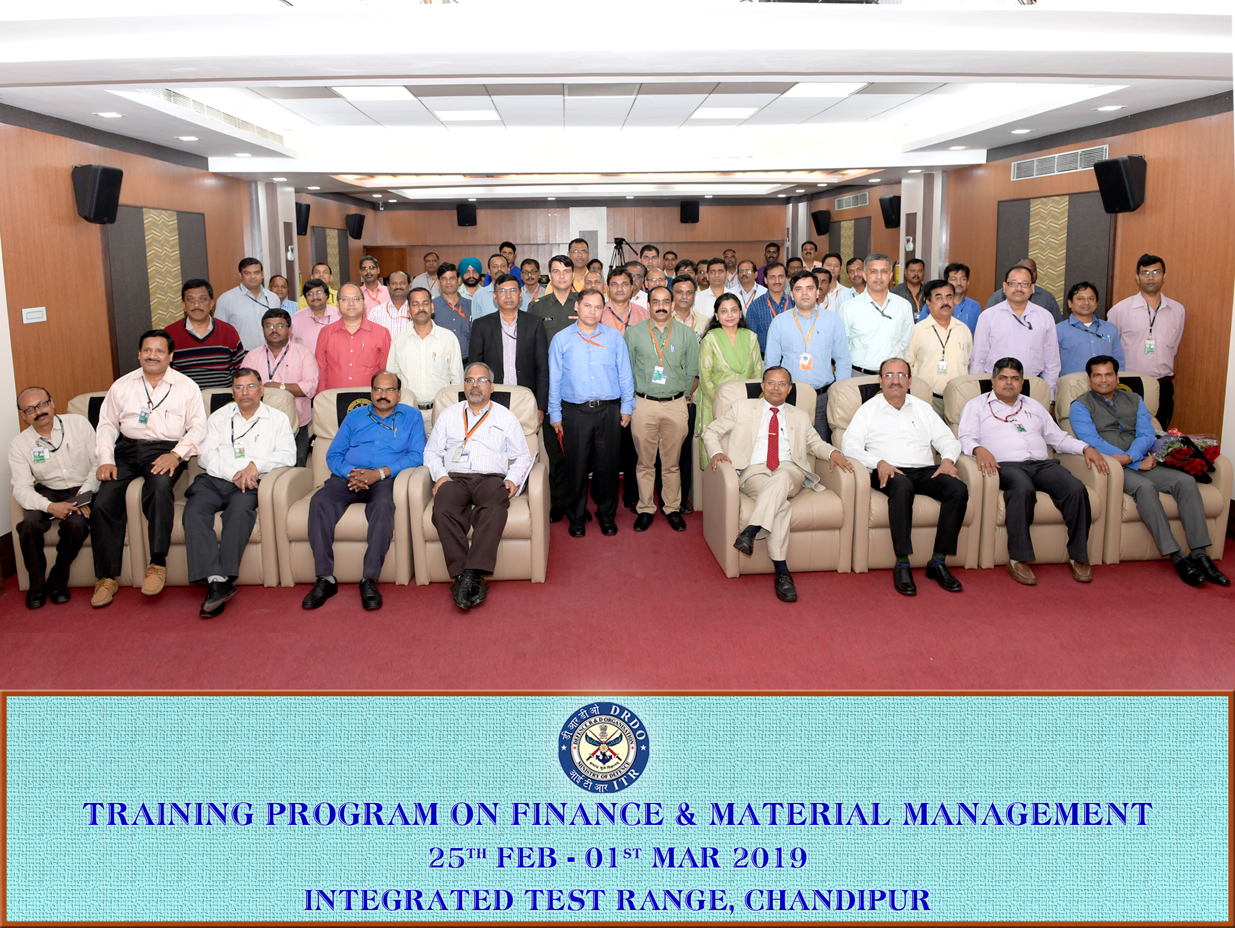 Training Programme on Finance and Materials Management during 25th February- 01st March 2019 at ITR, Balasore