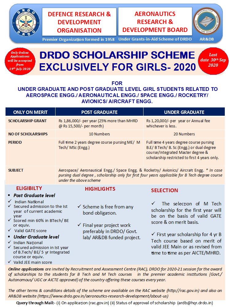 Scholarship Scheme 2020