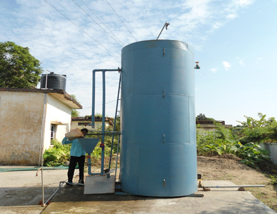 Inoculums generation facility for DRDO Biodigester