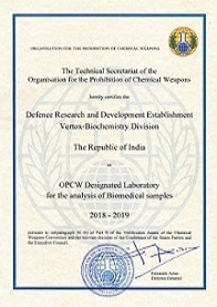 OPCW DESIGNATED LABORATORY