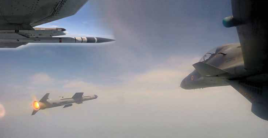 Successful Flight-Tests of Astra- BVRAAM with Indigenous RF Seeker from Su-30 Mk-I