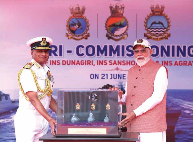 2.	Indigenous Sonar Tech deployed on newly commissioned ships