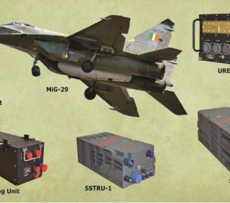 डी-29 प्रणाली का विकास (MIG-29 अपग्रेड एयरक्राफ्ट के लिए आंतरिक ईडब्ल्यू  प्रणाली)