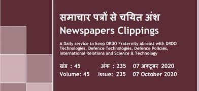 DRDO News - 07 October 2020