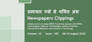 DRDO News - 08 to 10 August 2020
