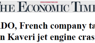 DRDO, French company talks on Kaveri jet engine crash