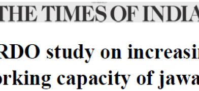 DRDO study on increasing working capacity of jawans