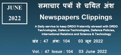 DRDO News - 03 June 2022