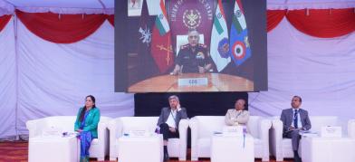 Chief of Defence Staff exhorts defence industry, R&D organisations & the Services to embrace fusion & synergy to make India ‘Sashakt, Surakshit & Viksit’