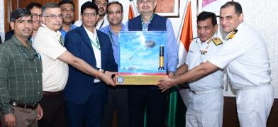 DRDO hands over Medium Range-Microwave Obscurant Chaff Rocket to Indian Navy