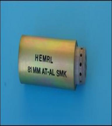 81 mm Anti-thermal Anti-laser (AT-AL) Smoke Grenade