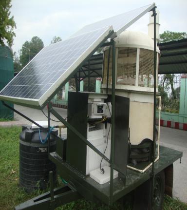 पानी के परिशोधन / शोधन के लिए मोबाइल कॉम्प्रिहेंसिव IRU (300 लीटर/घंटा)