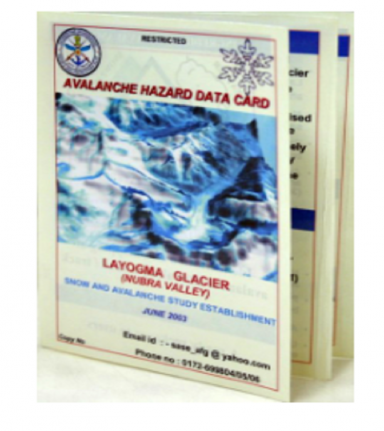 Avalanche Hazard Data Cards
