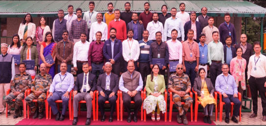 Dr. P K Mehta, DS & DG (ACE), Shri S A Katti, Director ITM, ITM Faculty & Participants of MITRA 1.2 on 13 May 2022