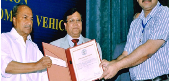 Dr. S K Pal received Scientist of the Year award 2012