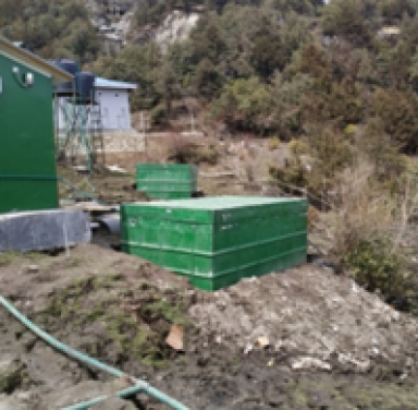 Installation of Biotoilets at different high altitude Army locations in and around Tawang, Arunachal Pradesh