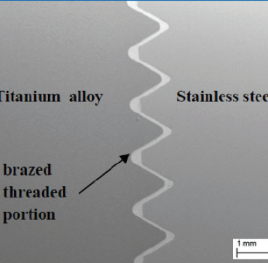 Macrostructure of Brazed Threaded Joint