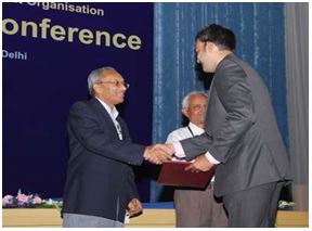 Shri Shrinath Bhat received  Young Scientist of the Year Award - 2008