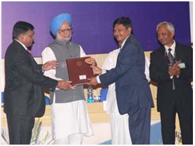 Shri KB Venkataraman Received Scientist of the Year Award-2009 