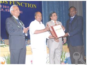 Dr K Maheswara Reddyreceived Scientist of the Year Award - 2010