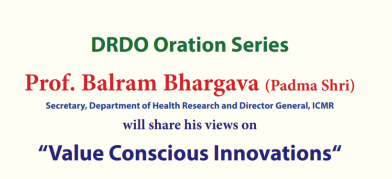 New Time: Invitation to attend DRDO Oration by…