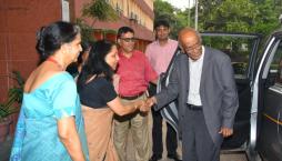 Visit of Dr VS Arunachalam