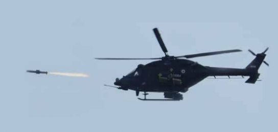 SECOND SUCCESSFUL HIGH-ALTITUDE FLIGHTTEST OF ANTI-TANK GUIDED MISSILE ‘HELINA’