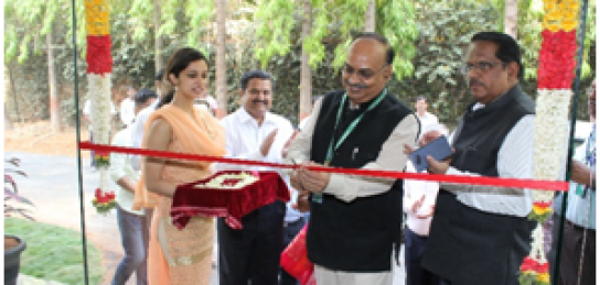 Inauguration of the Administrative Block by Dr. C.P. Ramanarayanan, DS, DG(Aero) on 9th May 2017